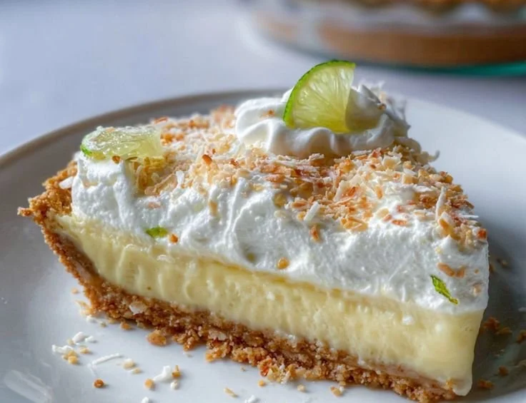 Delicious Atlantic Beach Pie with a creamy filling and a salty crust