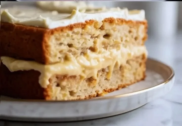 Delicious banana cake filling for baking and dessert recipes.
