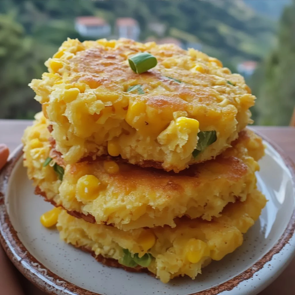 Cheesy jalapeño cornbread with a southwestern kick, served warm.