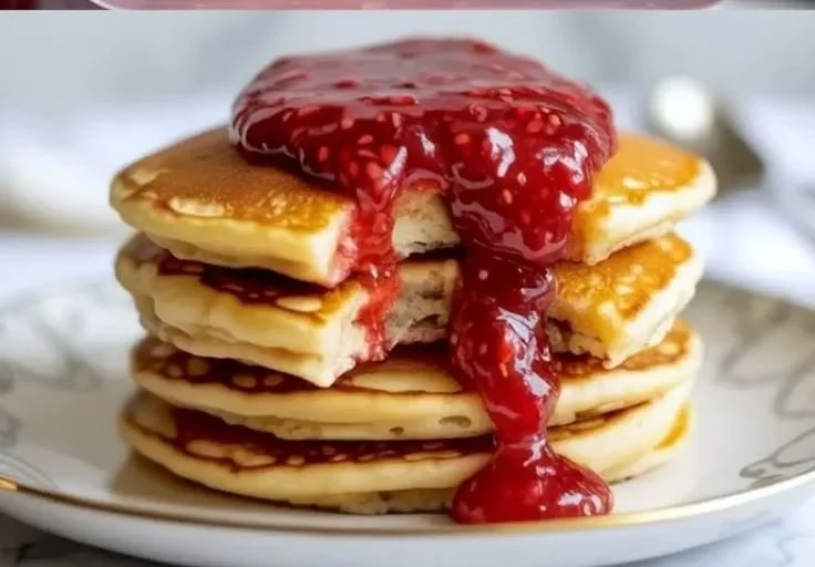 Homemade chia seed jam in a jar with fresh fruits
