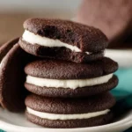 Delicious homemade Oreos on a plate, perfect for sharing or enjoying yourself
