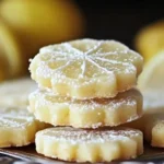 Batch of freshly baked Lemon Meltaway Cookies with a zesty glaze.