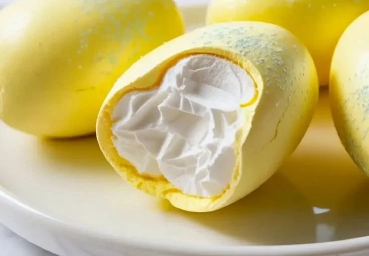 Delicious Marshmallow Easter Eggs in pastel colors for Easter treats