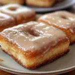 Delicious homemade maple donut bars topped with creamy glaze