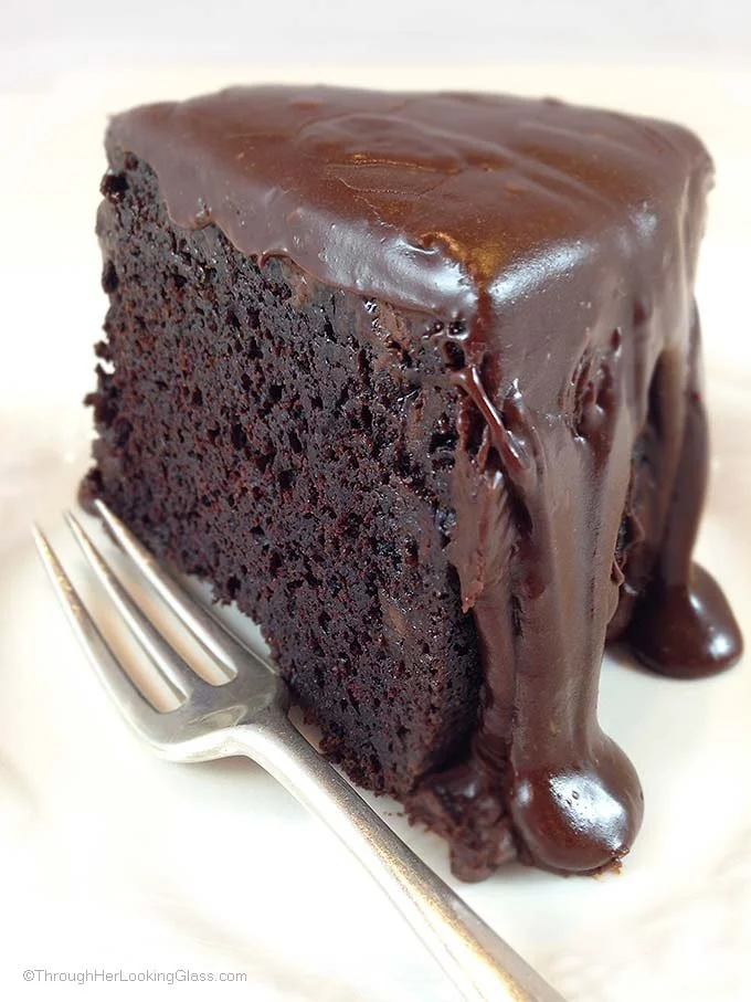 Delicious Brick Street Chocolate Cake with rich chocolate frosting
