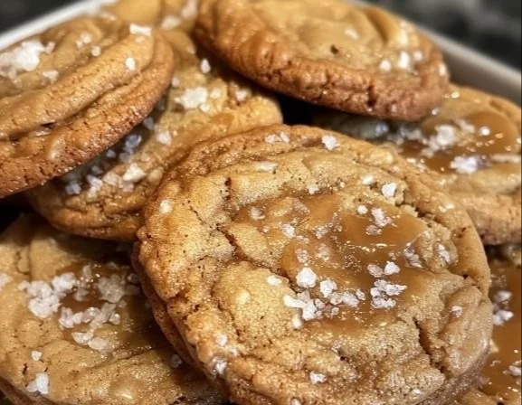 Genius Salted Caramel Dessert featuring rich caramel and a sprinkle of salt