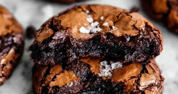 Indulgent fudgy brookies with a chewy texture, a perfect dessert blend of brownies and cookies.