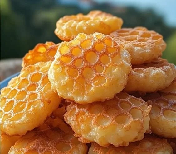 Bowl of crispy cottage cheese chips ready to enjoy as a healthy snack