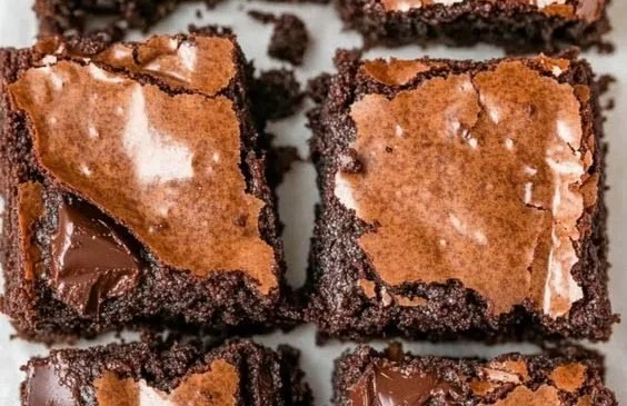 Delicious healthier brownies made with nutritious ingredients