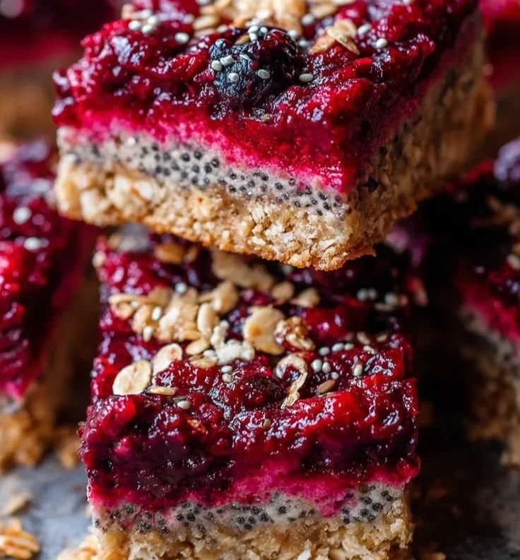 Healthy breakfast bars packed with nutrients for a quick morning snack