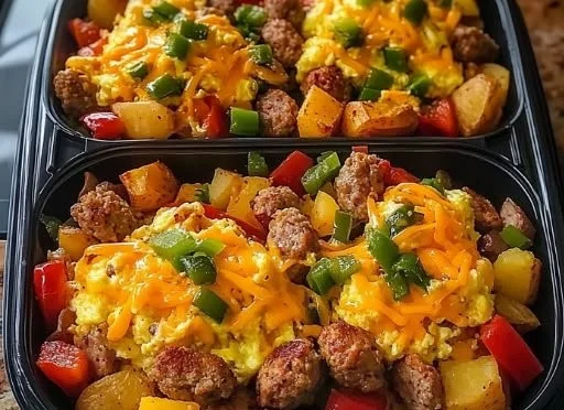 Protein-packed freezer-friendly breakfast bowls for a healthy morning meal.