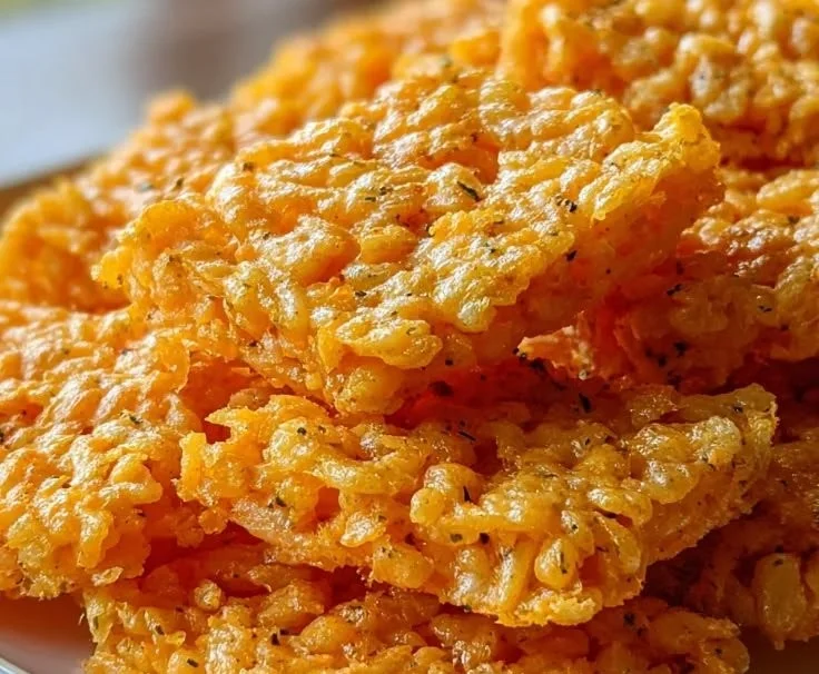 Rice Krispie Cheddar Crackers in a bowl, perfect crunchy snack for all occasions