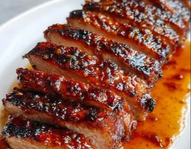 Delicious brown sugar garlic pork tenderloin cooked to perfection