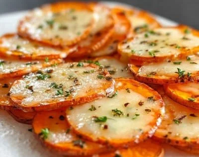 Homemade Pepperoni Cheese Crisps on a plate, a healthy snack option.