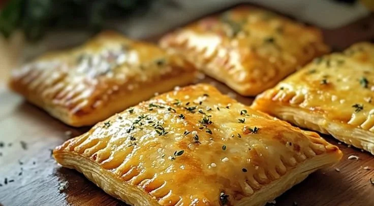 Savory breakfast Pop-Tarts filled with delicious ingredients.