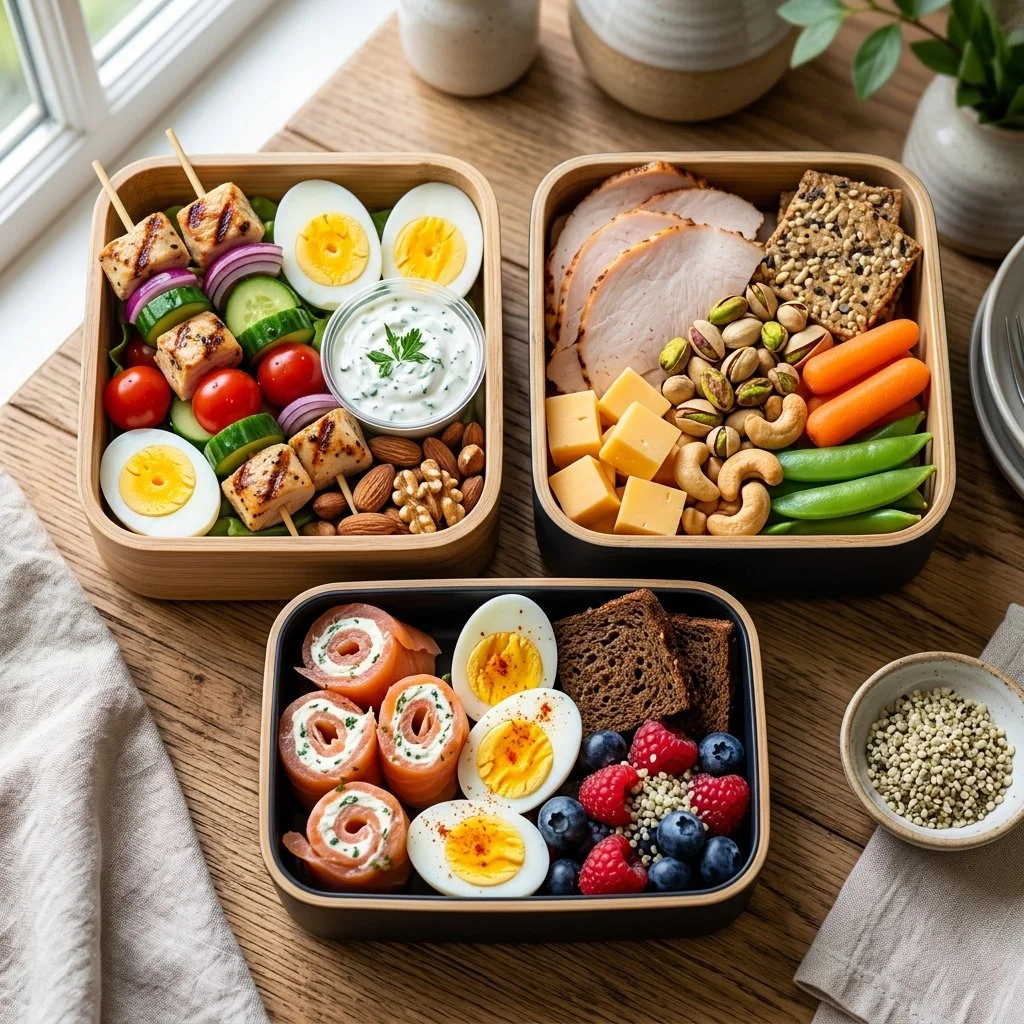Protein snack boxes filled with nutritious and delicious snacks for energy