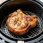 Delicious air fryer pork chops cooked to perfection