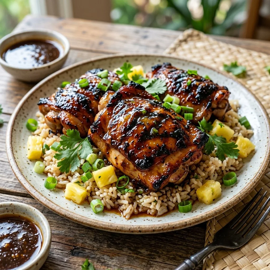 Grilled Huli Huli Chicken with a delicious marinade